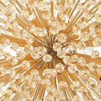 NL99889 Paris 84 Light Pendant French Gold Crystal
