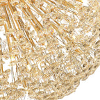 NL99889 Paris 84 Light Pendant French Gold Crystal