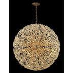 NL99889 Paris 84 Light Pendant French Gold Crystal