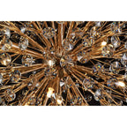 NL99889 Paris 84 Light Pendant French Gold Crystal