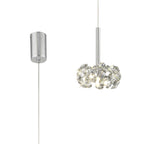 NLK04909 Paris 1 Light Pendant Polished Chrome Crystal