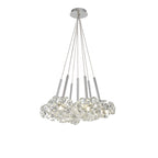 NLK04919 Paris 7 Light Cluster Pendant Polished Chrome Crystal
