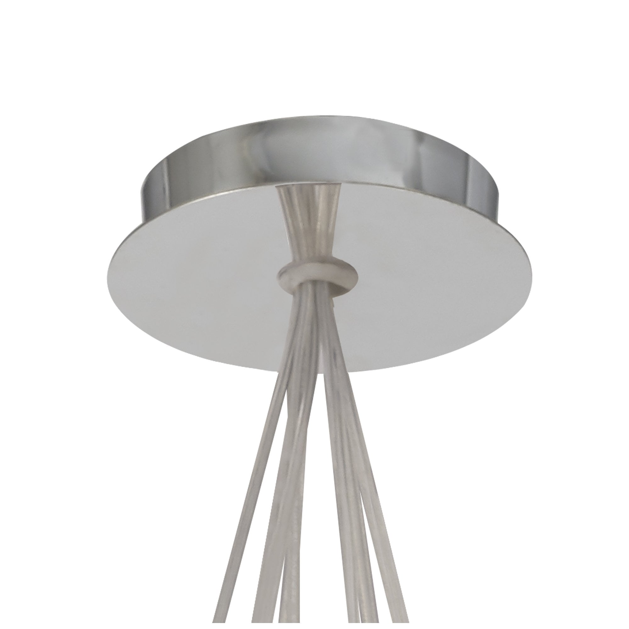 NLK04919 Paris 7 Light Cluster Pendant Polished Chrome Crystal