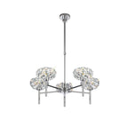 NLK04999 Paris 5 Light Pendant/Ceiling Light Polished Chrome Crystal