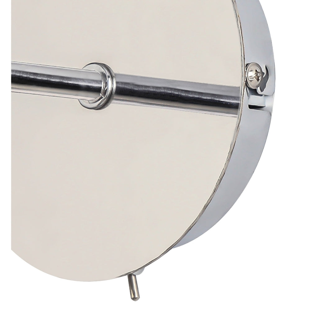 NLK05019 Paris 1 Light Wall Light Polished Chrome Crystal