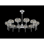 NLK05039 Paris 12 Light Pendant/Ceiling Light Polished Chrome Crystal