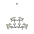 NLK05049 Paris  20 Light Chandelier Polished Chrome Crystal