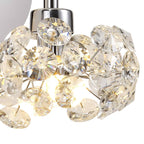 NLK05099 Paris 2 Light Wall Light Polished Chrome Crystal