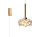 NLK08879 Paris 1 Light Pendant French Gold Crystal