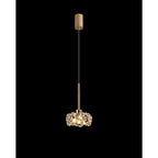 NLK08879 Paris 1 Light Pendant French Gold Crystal