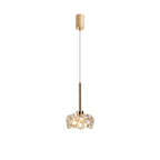 NLK08879 Paris 1 Light Pendant French Gold Crystal