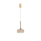 NLK08879 Paris 1 Light Pendant French Gold Crystal