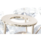 NLK08919 Paris 3 Light Round Pendant French Gold Crystal