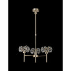 NLK08959 Paris 3 Light Pendant/Ceiling Light French Gold Crystal