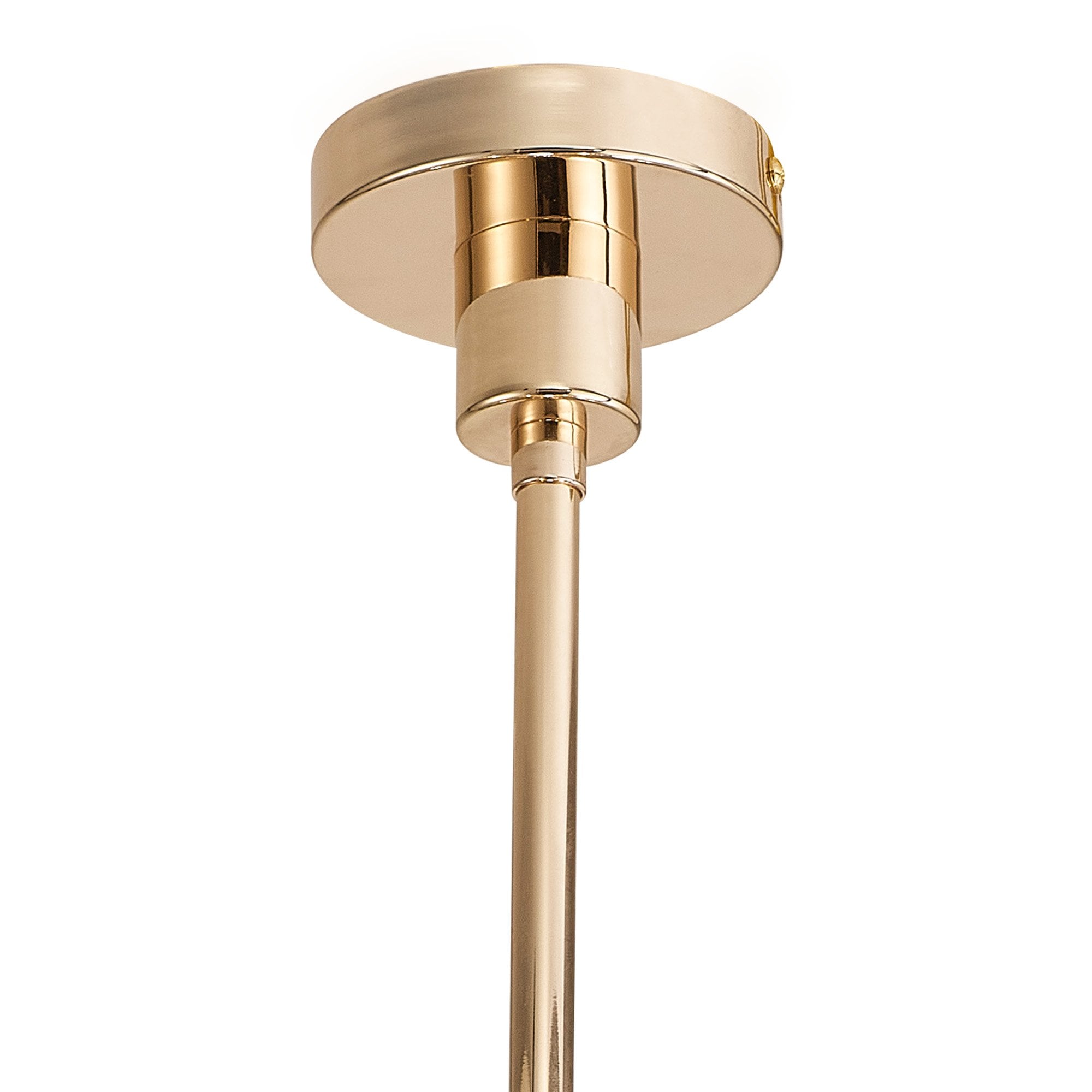 NLK08969 Paris 5 Light Pendant/Ceiling Light French Gold Crystal