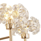 NLK08969 Paris 5 Light Pendant/Ceiling Light French Gold Crystal