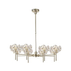 NLK08979 Paris  8 Light Pendant/Ceiling Light French Gold Crystal