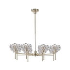NLK08979 Paris  8 Light Pendant/Ceiling Light French Gold Crystal