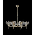 NLK08979 Paris  8 Light Pendant/Ceiling Light French Gold Crystal