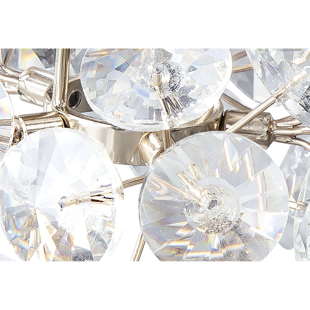 NLK08999 Paris  12 Light Linear Pendant French Gold Crystal