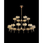 NLK09019 Paris 20 Light Chandelier French Gold Crystal