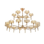 NLK09019 Paris 20 Light Chandelier French Gold Crystal