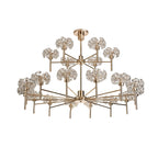 NLK09019 Paris 20 Light Chandelier French Gold Crystal