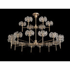 NLK09019 Paris 20 Light Chandelier French Gold Crystal