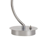 NLK15449 Paris 1 Light Table Lamp Polished Chrome Crystal
