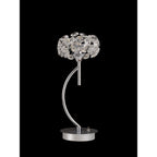 NLK15449 Paris 1 Light Table Lamp Polished Chrome Crystal
