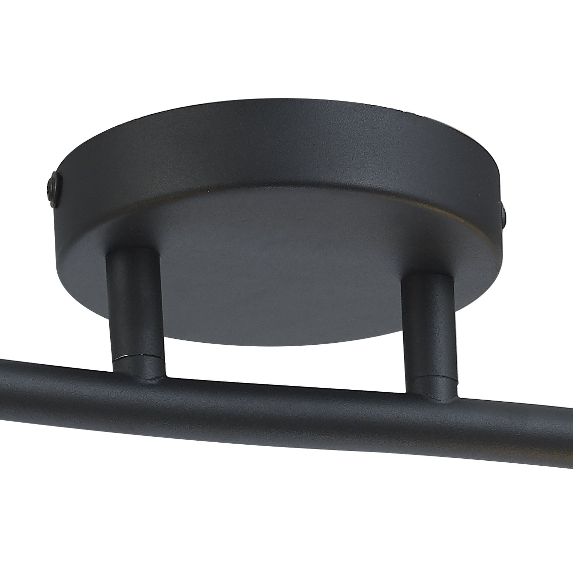 NL86689 Candio 2 Light Flush Ceiling Light Matt Black Painted Gold