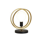 NL86759 Candio 1 Light Table Lamp Matt Black Painted Gold