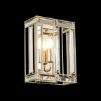 NL93979 Char 1 Light Wall Light Polished Nickel Clear