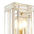 NL93979 Char 1 Light Wall Light Polished Nickel Clear