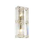 NL93989 Char 2 Light Wall Light Polished Nickel Clear