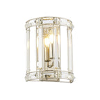 NL99959 Char 1 Light Wall Light Polished Nickel Clear