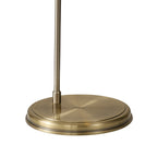 NL85429 Corfu 1 Light Floor Lamp Antique Brass Satin Nickel