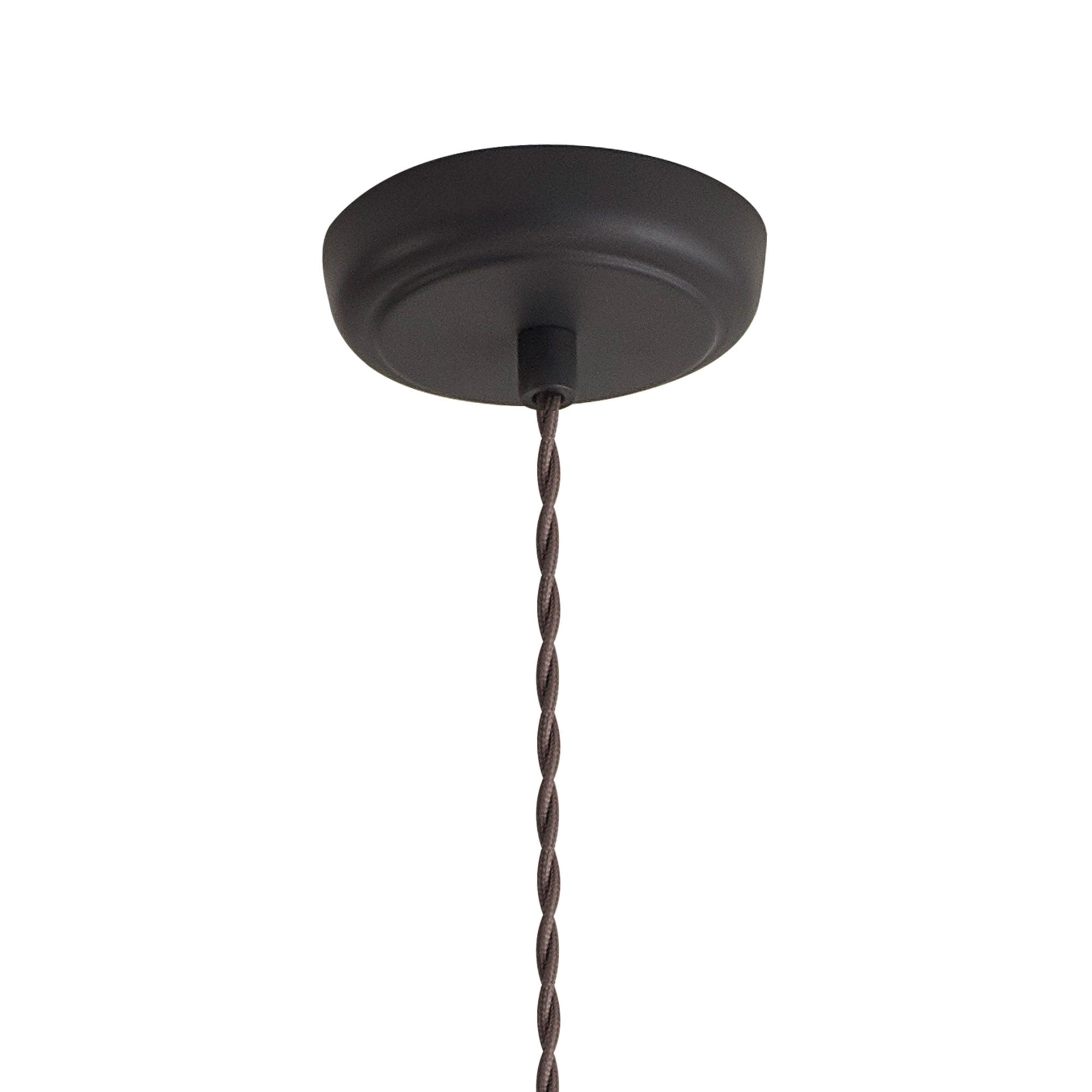 NL85439 Corfu 1 Light Small Pendant Graphite Satin Nickel