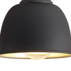 NL85439 Corfu 1 Light Small Pendant Graphite Satin Nickel