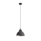 NL85449 Corfu 1 Light Medium Pendant Graphite Satin Nickel