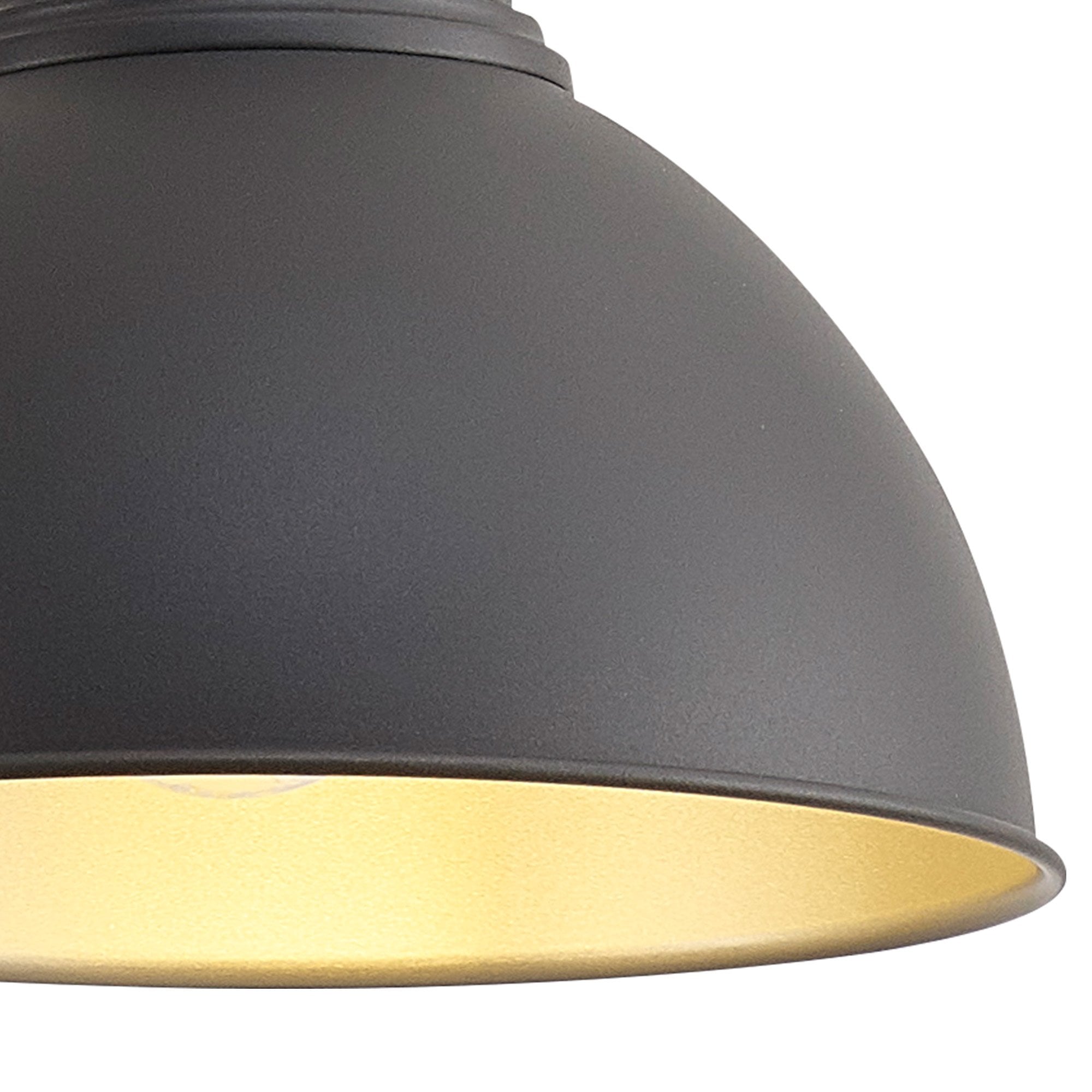NL85449 Corfu 1 Light Medium Pendant Graphite Satin Nickel