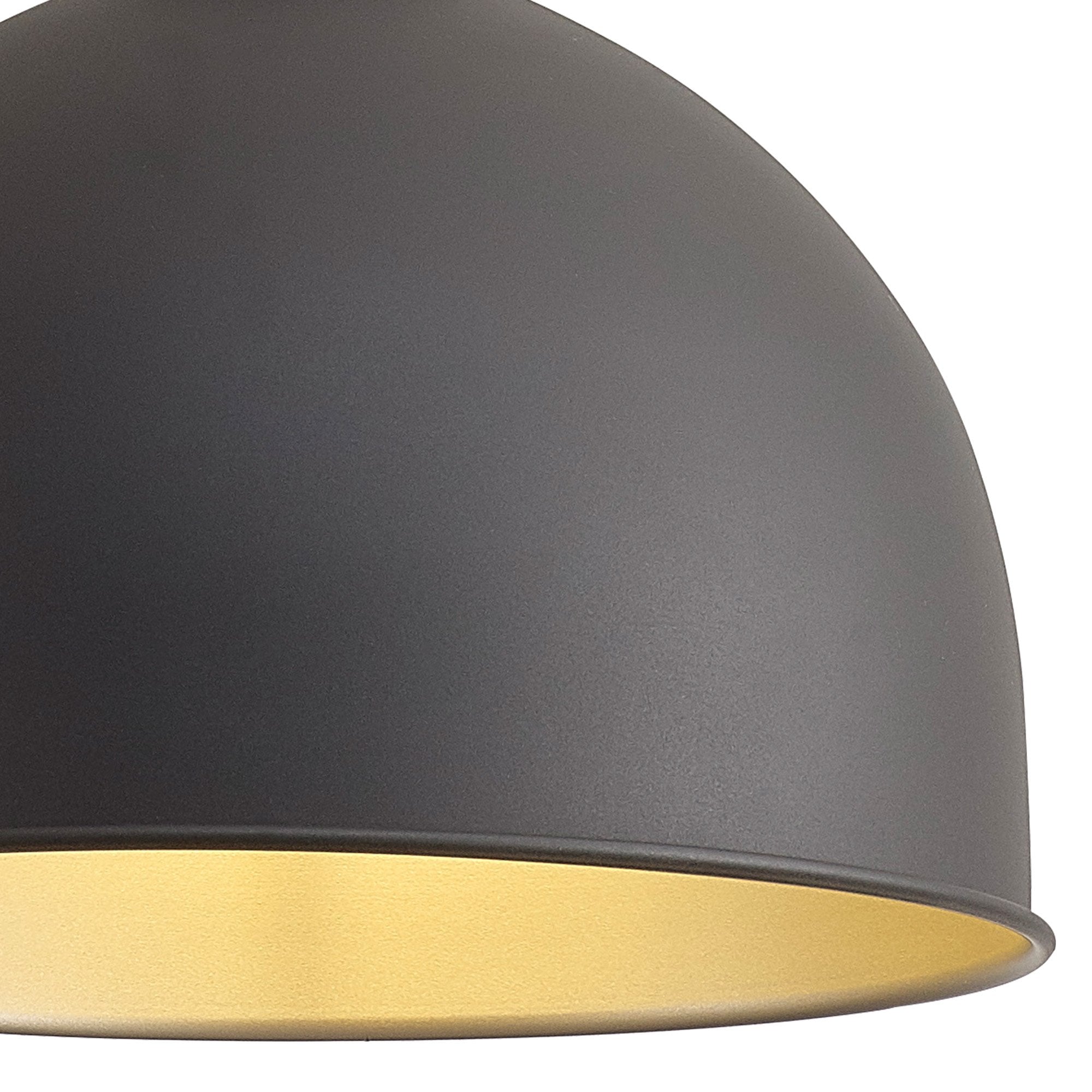 NL85459 Corfu 1 Light Large Pendant Graphite Satin Nickel