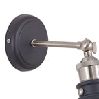 NL85479 Corfu 1 Light Wall Light Graphite Satin Nickel
