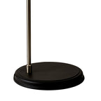 NL85499 Corfu 1 Light Floor Lamp Graphite Satin Nickel