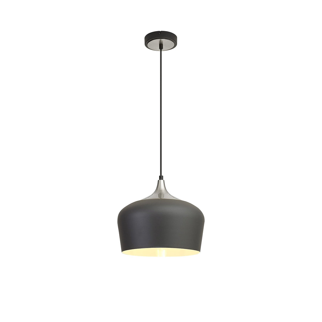 NL93039 Dadura 1 Light Pendant Anthracite Satin Nickel