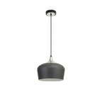 NL93039 Dadura 1 Light Pendant Anthracite Satin Nickel