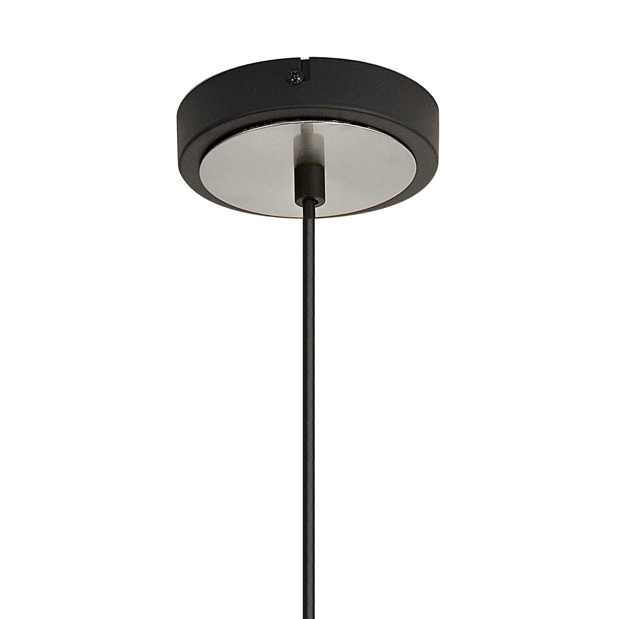 NL93039 Dadura 1 Light Pendant Anthracite Satin Nickel