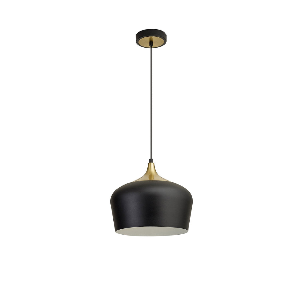 NL93049 Dadura 1 Light Pendant Black Gold