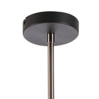 NL90839 Dublin 12 Light Pendant Graphite Satin Nickel