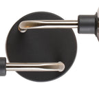 NL90849 Dublin 2 Light Wall Light Graphite Satin Nickel